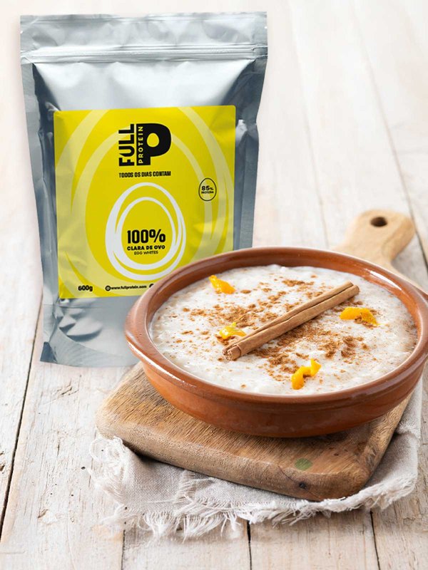 100% Clara de ovo em pó