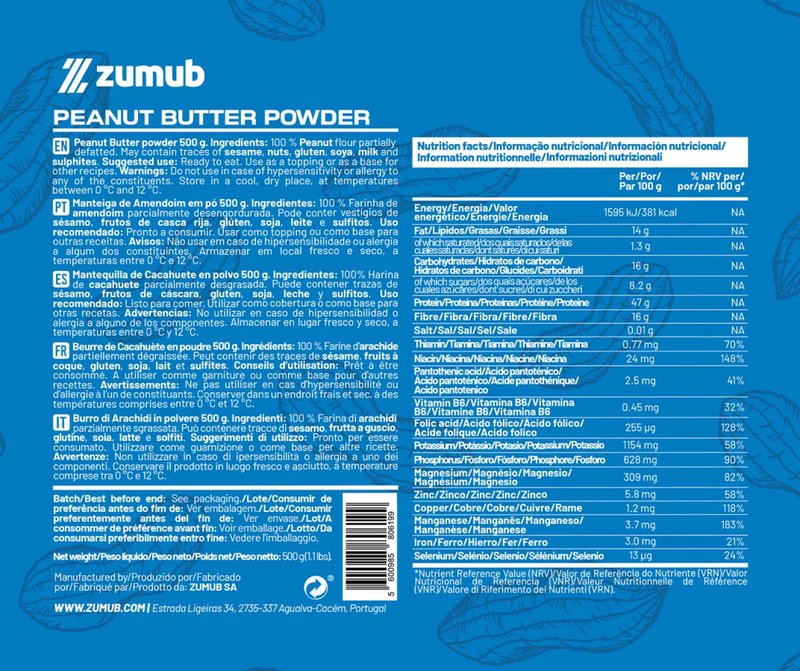 100% Peanut Butter Powder