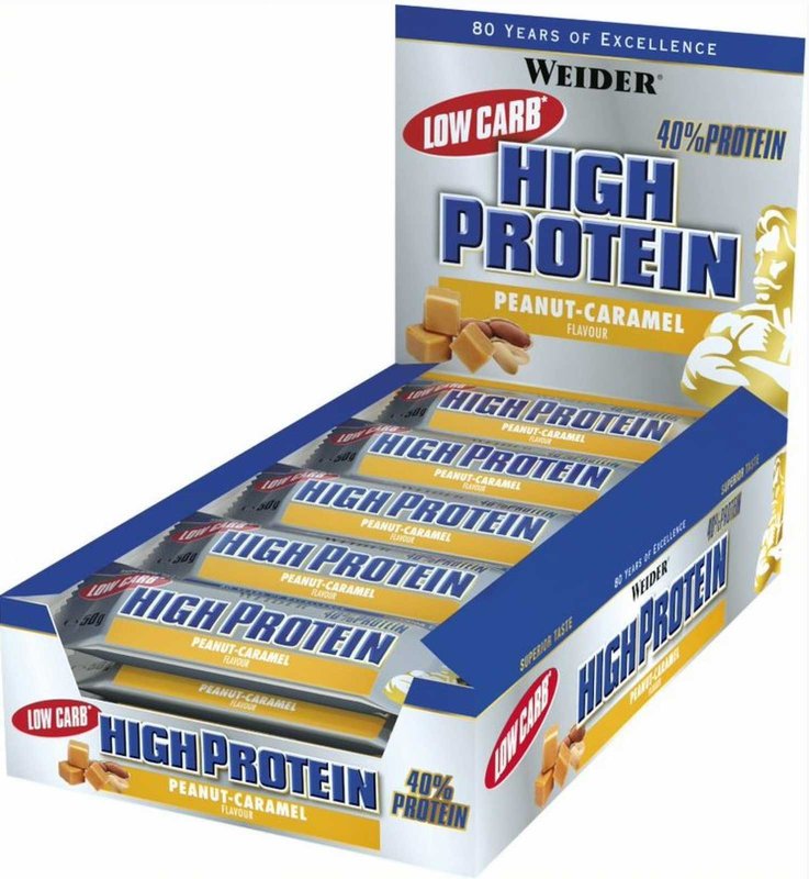 40% Low Carb High Protein Bar