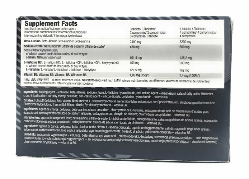 Beta-Alanina Carno Rush