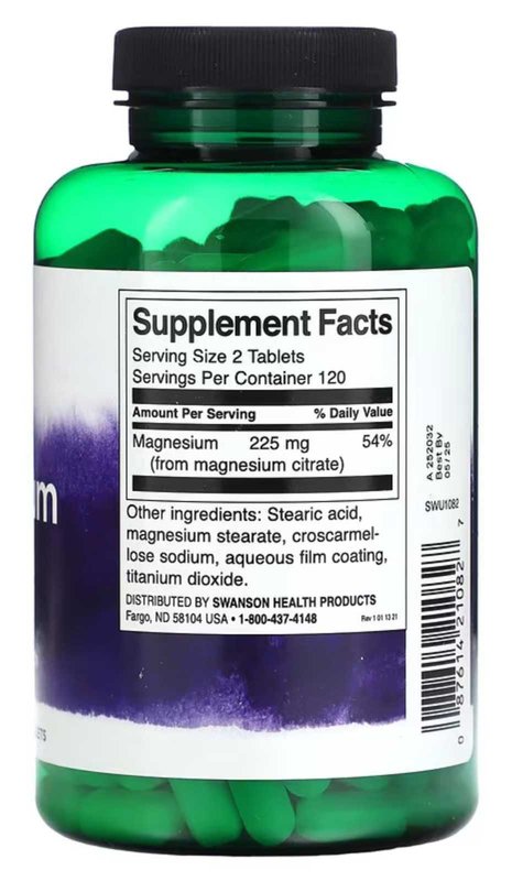 Citrato de Magnésio