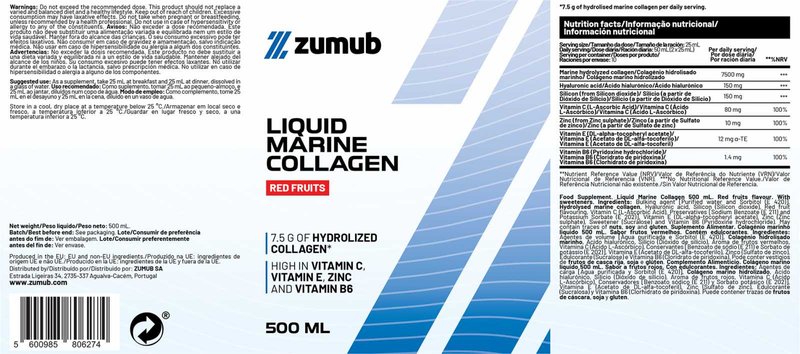 Colagénio Marinho Líquido