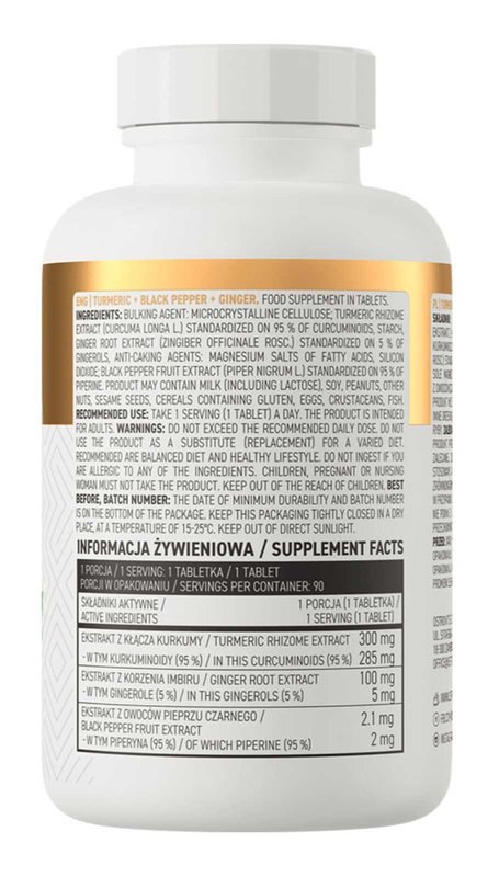 Cúrcuma + Pimenta Preta + Gengibre