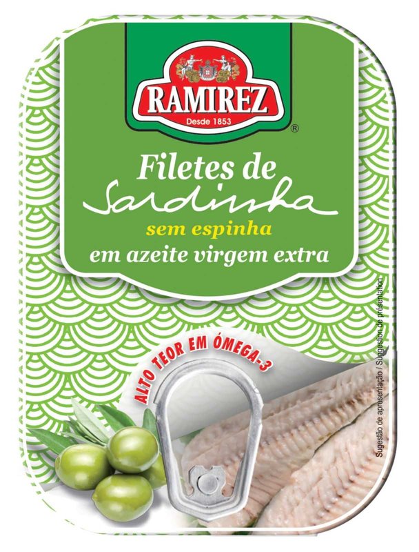 Filetes de Sardinha em Azeite Extra Virgem