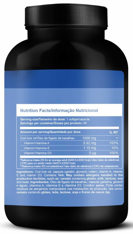 Óleo de fígado de bacalhau