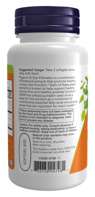 Pygeum & Saw Palmetto