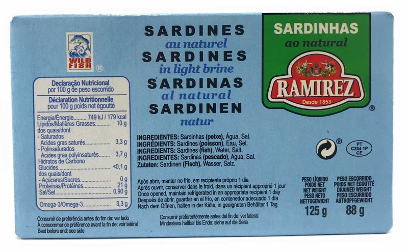 Sardinha ao Natural