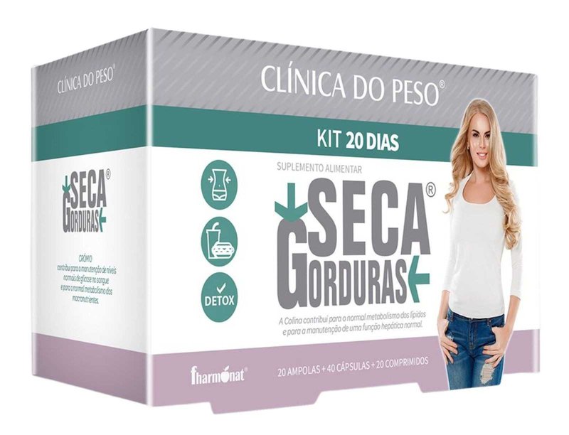 Seca Gorduras - Kit 20 Dias