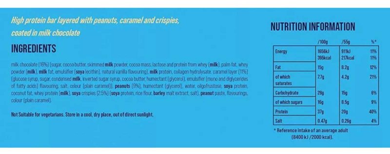 Snickers High Protein Crisp Bar