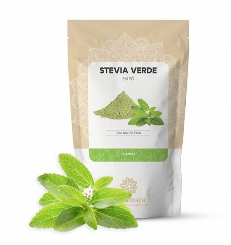 Stevia Verde em pó