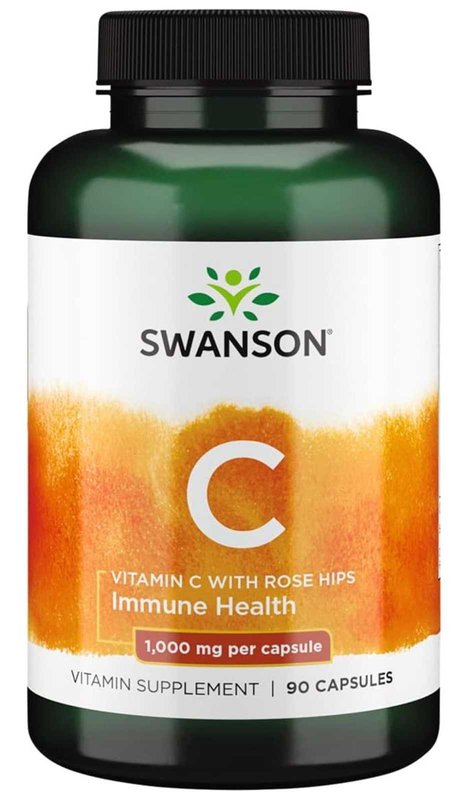 Vitamina C com Rosa Mosqueta 1000mg