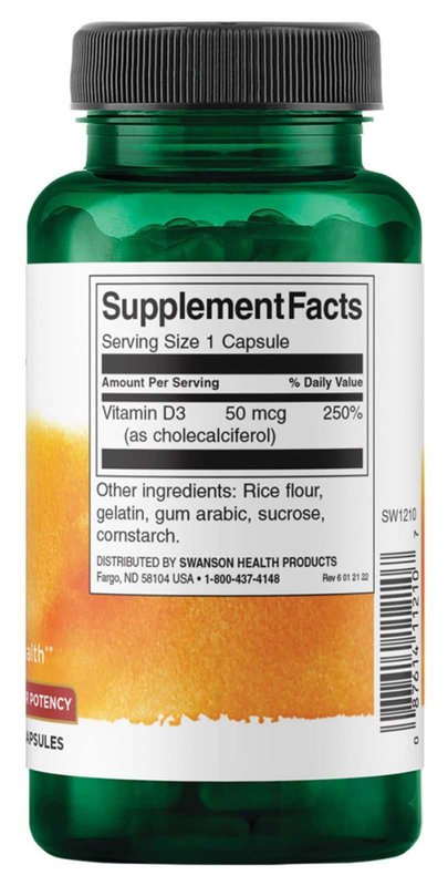 Vitamina D3 Higher potency